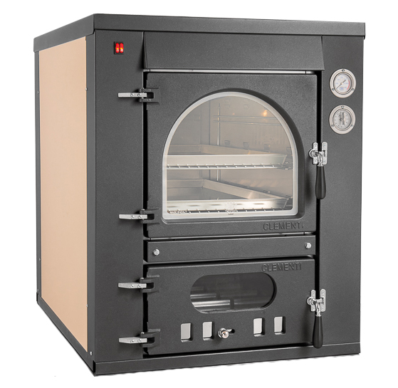 Forno a legna Master da incasso nero Master Einbau